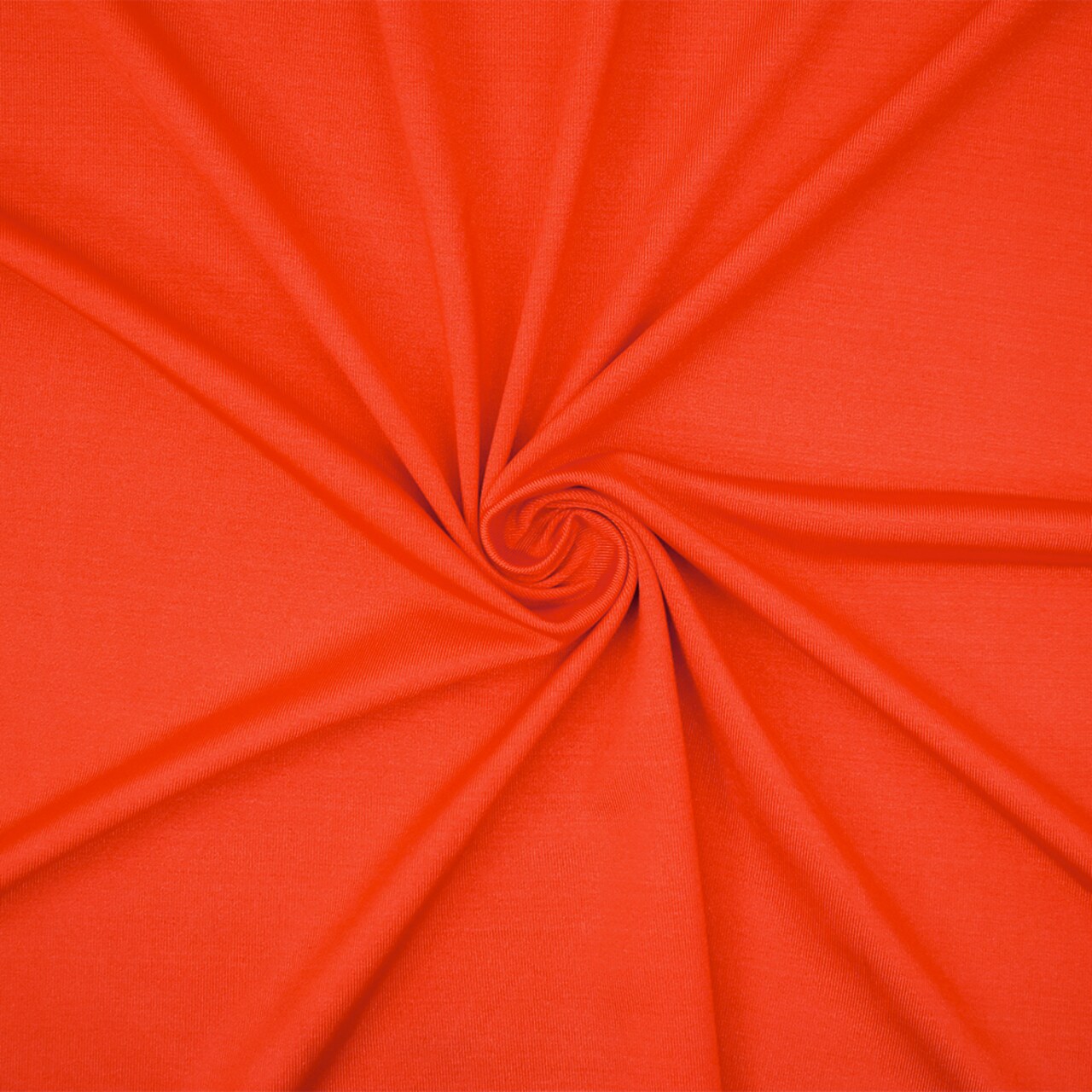 Orange Solid Nylon Stretch Spandex Swimwear Knit Fabric By the Yard